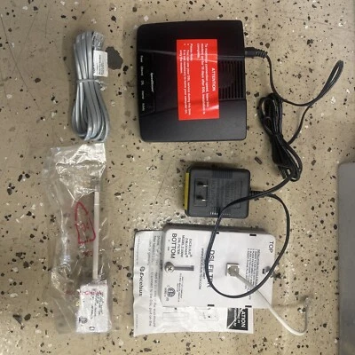 Siemens SpeedStream 4100 Ethernet ADSL Modem Kit w/cables filter - Image 1 of 4