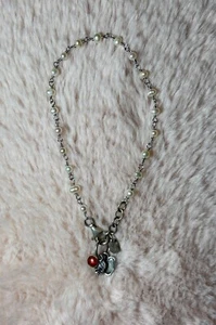 Waxing Poetic Adjustable Bracelet Freshwater Pearls Silver Removable Charms  - Picture 1 of 10