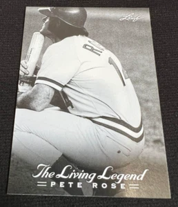 PETE ROSE Cincinnati Reds 2012 Leaf The Living Legend #18 MLB Hit King Legend - Picture 1 of 1