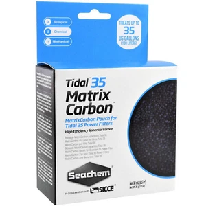 Seachem Tidal 35 Matrix Carbon Pre-Bagged High Efficiency Spherical Carbon - Picture 1 of 3