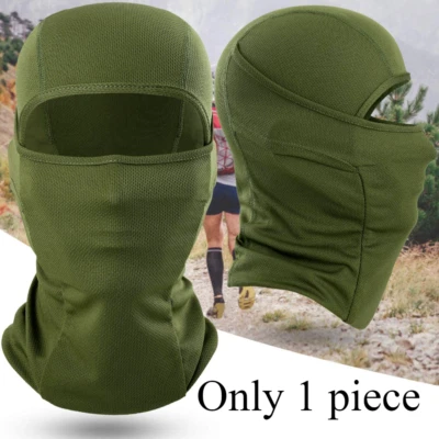Balaclava Face Mask Thin UV Protection Ski Sun Hood Tactical Masks for Men Women - Image 1 of 4