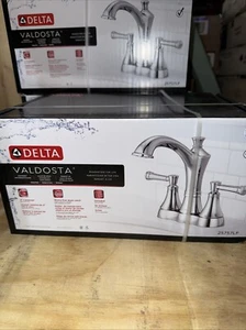 Delta Valdosta Centerset Bathroom Faucet 25757lf Chrome Finish U5 - Picture 1 of 6