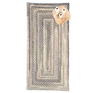 Capel Rugs American Classic Pewter Wool Blend Country Braided Rectangle Area Rug - Picture 1 of 2
