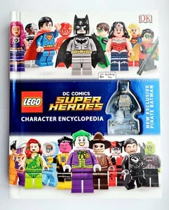 NEU DK LEGO DC COMICS CHARAKTERENZYKLOPÄDIE MIT EXCULSIVER BATMAN MINIFIGUR - Bild 1 von 6