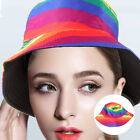  Dresses for Kids UV Protection Clothing Rainbow Bucket Hat Beach