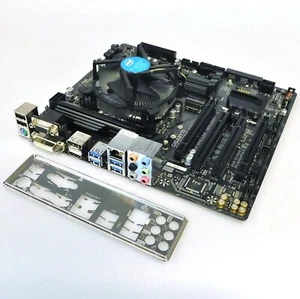 Gigabyte GA-B250M-D3H mATX Sockel 1151 Celeron G3930 2,9GHz Blende ~mit Rechnung - Bild 1 von 4