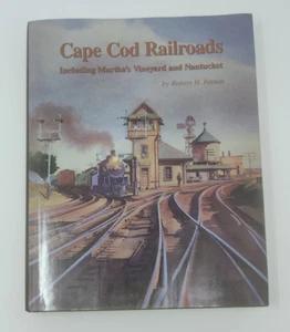 Cape Cod Railroads, Including Martha's Vineyard and Nantucket HC/DJ - Picture 1 of 7