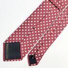 Ermenegildo Zegna Tie Necktie Floral Red White Silk W83cm L1485cm Mens Busines