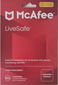 McAfee Live Safe 2024/2025 • unbegrenzte Geräte - Bild 1 von 2