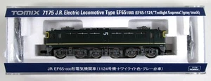 N Gauge Tomix 7175 Jr Ef65-1000 Electric Locomotive Unit 1124 Twili-Fy - Picture 1 of 1