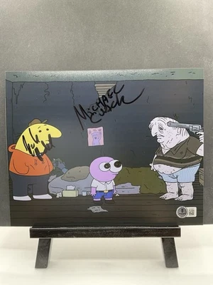 微笑的朋友签名照片迈克尔·库萨克签名照片巴斯·扎克·哈德尔签名 — 第 1/4 张图片