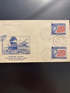 First Day Issue Pitcairn Islands Envelope From Floyd H. McCoy - Picture 1 of 3