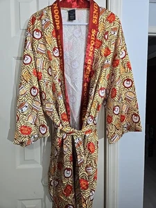 Maruchan Womens/Unisex Instant Noodle Print Lounge Robe Size L - Picture 1 of 9