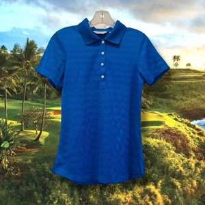 Callaway Womens S Golf Polo Shirt Sports Blue Top - Picture 1 of 9