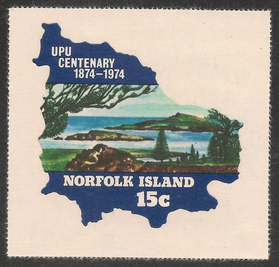 Norfolk Island #182 (A38) VF MNH - 1974 15c Norfolk Island Off-Shore Islands - Image 1 of 1