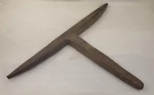 Strumento da fattoria in metallo palo corno incudine fabbro (enorme 24"") - Foto 1 di 9