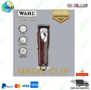 Wahl 8148 Cordless Magic Clip Trimmer Venditore UK - Foto 1 di 4