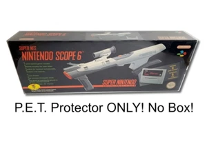 P.E.T. Plastic Box Protector for Nintendo SNES Scope Box - Picture 1 of 2