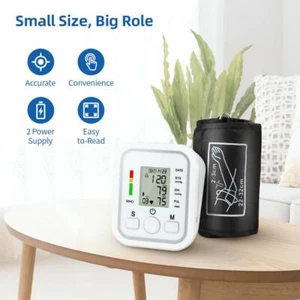 Digital Blood Pressure Monitor LCD Display & Voice Upper Arm Cuff BP Machine UK - Picture 1 of 12