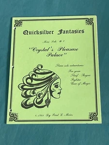 Quicksilver Fantasies - Crystal's Pleasure Palace Mini-Solo #2 {NEW_UNUSED} RARE - Picture 1 of 2
