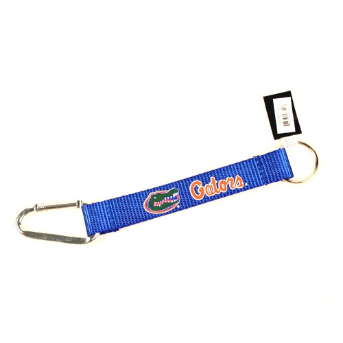 Carabiner Lanyard Keychain 8" NCAA Pick Your Team College - Image 1 of 1