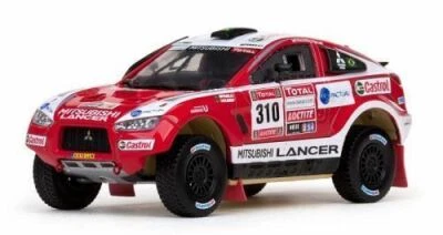1/43 Vitesse 43460 L/E Mitsubishi Lancer 2012 Dakar #310 Spinelli & Youssef NEW - Image 1 of 4