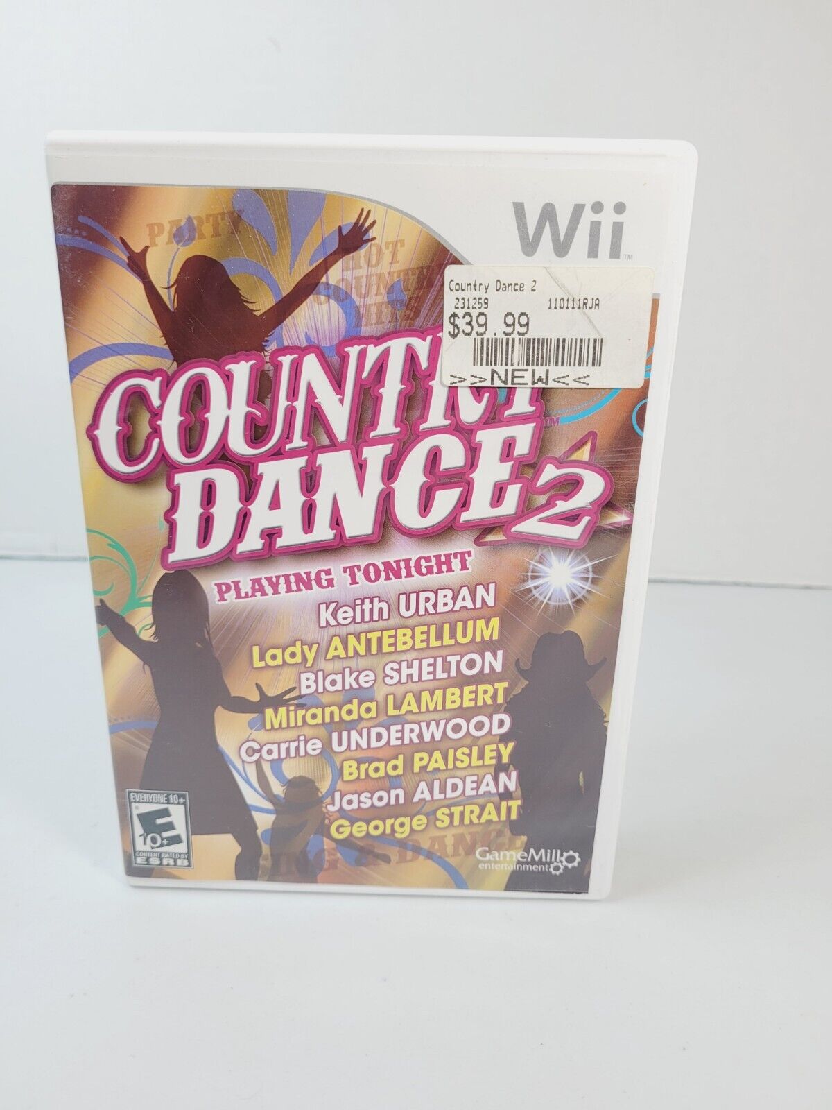 Country Dance 2 for Wii (Nintendo Wii, 2011) CIB Very Good Condition