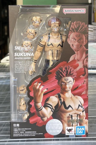 Bandai: Tamashii Nations S.H. Figuarts: Jujutsu Kaisen - Sukuna Action Figure Cover