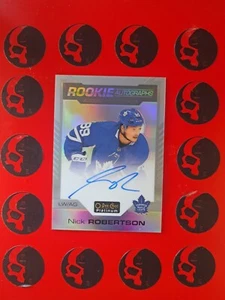2020-21 Nick Robertson Platinum Auto Rainbow O-Pee-Chee #R-NR Rookie Autographs - Picture 1 of 2