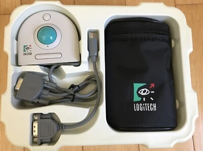 Vintage Logitech Trackman portable trackball mouse  - Image 1 of 4