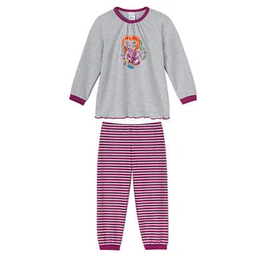Schiesser Girl Horse Print Long Pajamas 104 116 128 140 152 Pajamas New - Picture 1 of 2