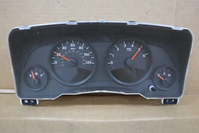 Jeep Compass 2011 2012 velocímetro cuadro de instrumentos UNK milla OEM 68080402AC Foto 1 de 4