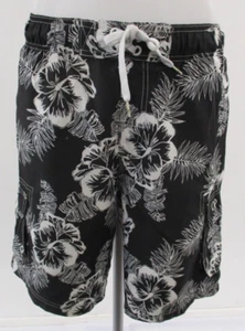 Swim Shorts, OCEAN PACIFIC Beach Surf, Tropical Flowers, Small, 28" - 30" Waist - Picture 1 of 7
