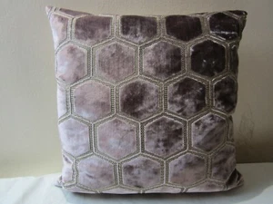 Designers Guild Fabric Manipur Amethyst Cushion Covers   - Picture 1 of 12