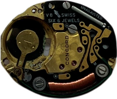 CONCORD - 279.001 - SWISS MADE - QUARTZ - 15,60 x 13 MM - NOT RUNNING - Image 1 of 2