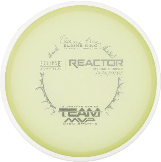 MVP Disc Golf Eclipse 2.0 Glow Elaine King Reactor Midrange 5/5/-0.5/1.5 Choose - Image 1 of 1