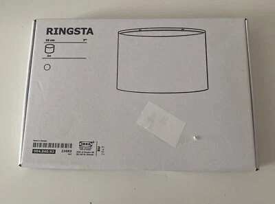 IKEA RINGSTA PANTALLA LÁMPARA 7" o 19cm - PANTALLA TAMBOR BLANCO 904.040.92 - NUEVO Foto 1 de 4