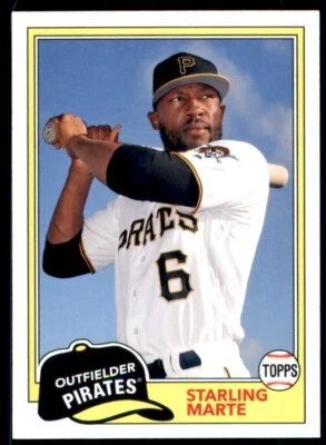 2018 Topps Archives #208 Starling Marte - Image 1 of 2