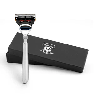 Leichter 5 Kanten Rasierer für Herren, Damen Rasierer, Edelstahl Körper Gesicht Rasierer - Bild 1 von 9