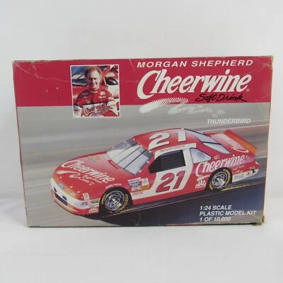 Morgan Shepherd #21 Cheerwine Wood Bros. Ford Monogram 1/24 Plastic Model #0646 - Image 1 of 4