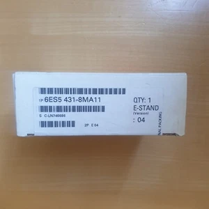 Siemens 6ES5 431-8MA11 Simatic S5 Digital Input 8 x 24VDC New Original Sealed - Picture 1 of 3