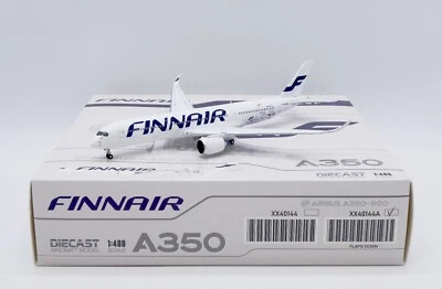 JC WINGS A350 FINNAIR "FINNAIR 100TH ANNIV" FLAP DOWN OH-LWP W/ANT JCWINGS XX40144A 1/400