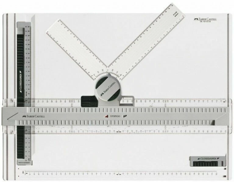 Faber Castell Zeichenplatte TK-SYSTEM  A3 inkl Zeichenkopf - Bild 1 von 1
