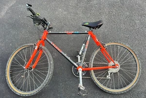 Trek 8700 Pro Carbon Fiber Composite Mountain Bike Orange Pump USA - Picture 1 of 6