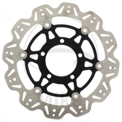 DISCO FRENO VEE ANTERIORE EBC MOZZO NERO FOR KAWASAKI 750 KZ750E 2007-2010 — 第 1/2 张图片