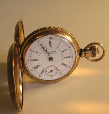 Lannier Geneva Champion Pocket Watch Antique USA 1920 Orologio da tasca oro Foto 1 de 4