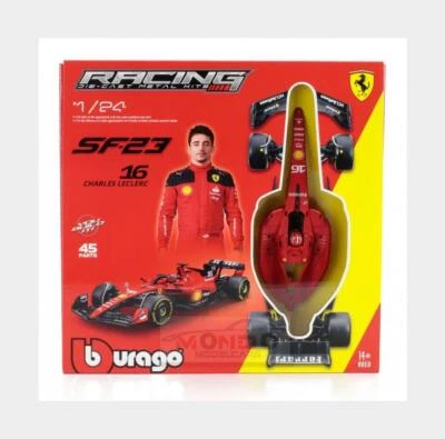 1:24 BURAGO Ferrari F1 Sf-23 #16 2023 Charles Leclerc BU26851-KIT - Immagine 1 di 2