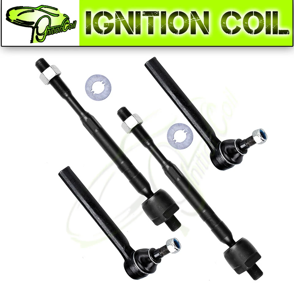 Suspensão de extremidade de haste de amarração interna e externa de direção dianteira para 2003-2004 Nissan Murano - Imagem 1 de 4