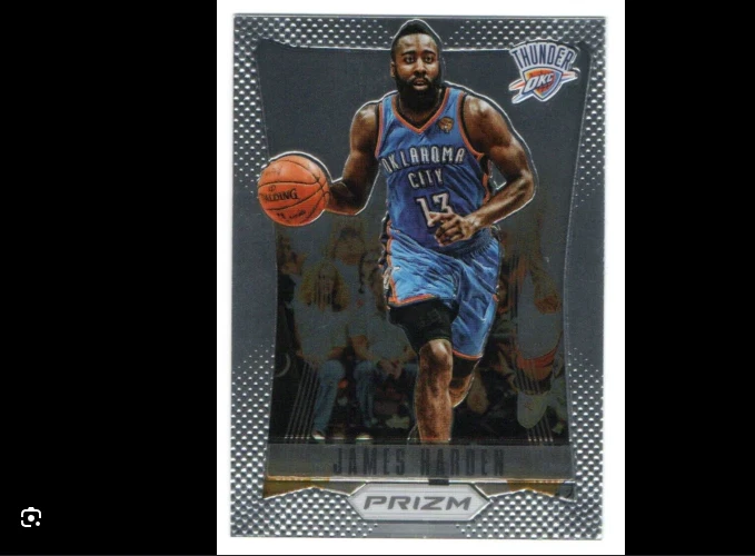 2012 Panini Prizm - James Harden #95 1st Year Prizm - Image 1 of 1