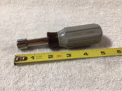 Craftsman USA Stubby Nutdriver H Series 11mm 41970 6 Point Excellent Condition - Image 1 of 4